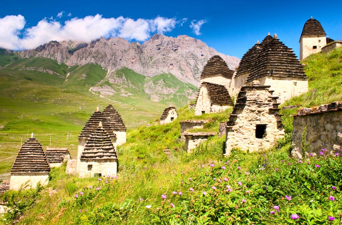 The Mysterious Village of Dargavs, Russia 