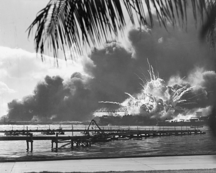 Pearl Harbor Explosion