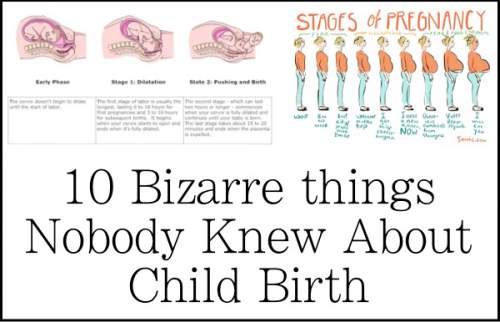 10 Bizarre things Nobody Knew About ChildBirth