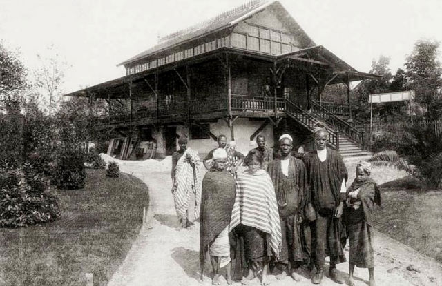 Human zoo Jardin d’Agronomie Tropicale