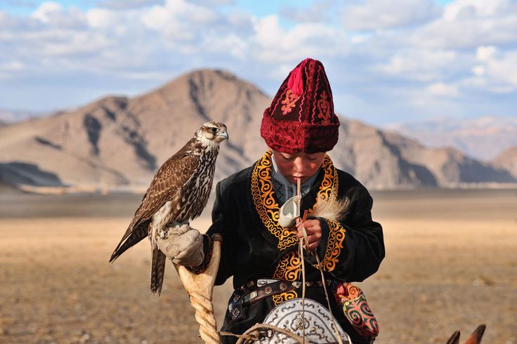 eagle on hand