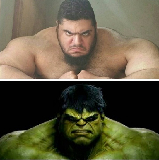 Iranian Hulk Sajad Gharibi