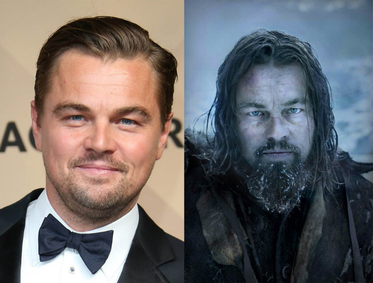 Leonardo DiCaprio in The Revenant