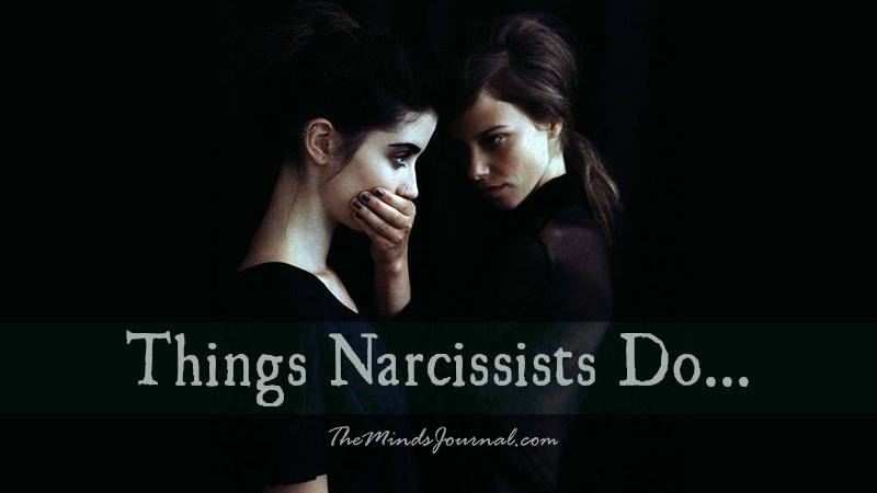 things-narcissists-do