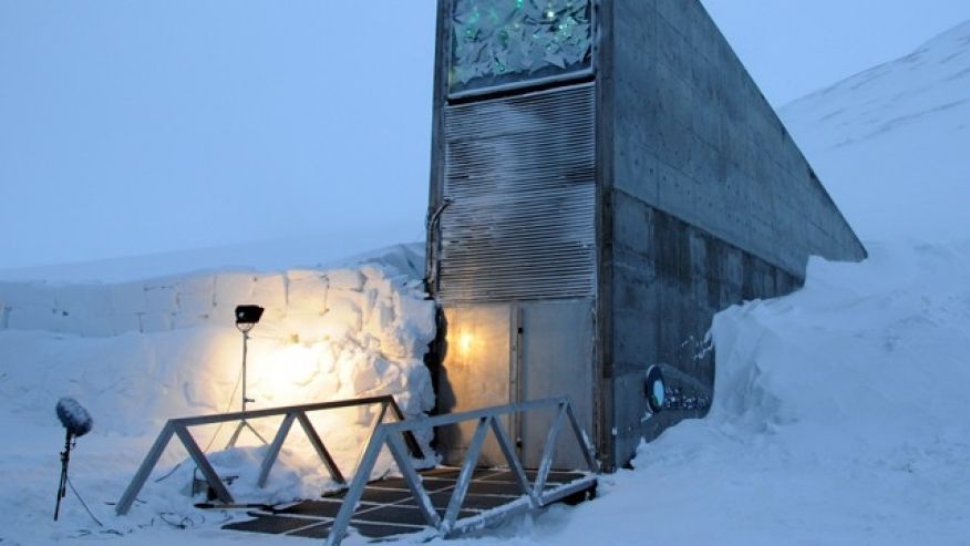 svalbard seed vault, spitsbergen, restricted areas