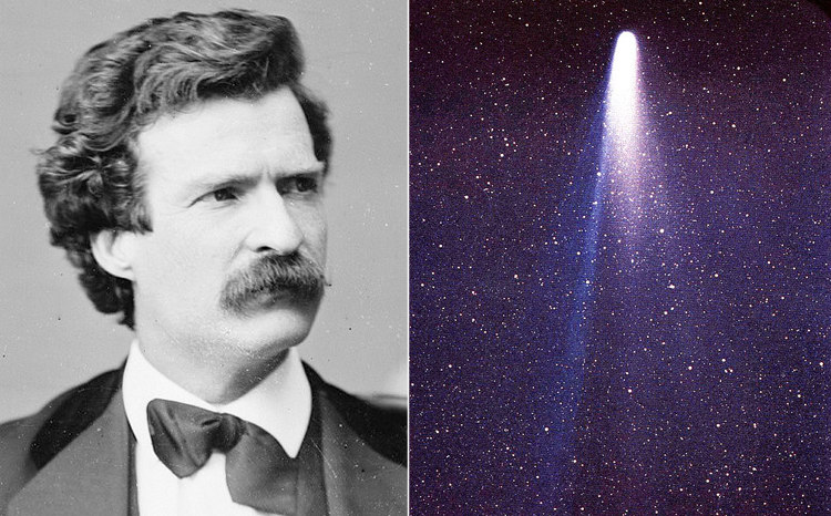 Mark Twain and Halley's Comet